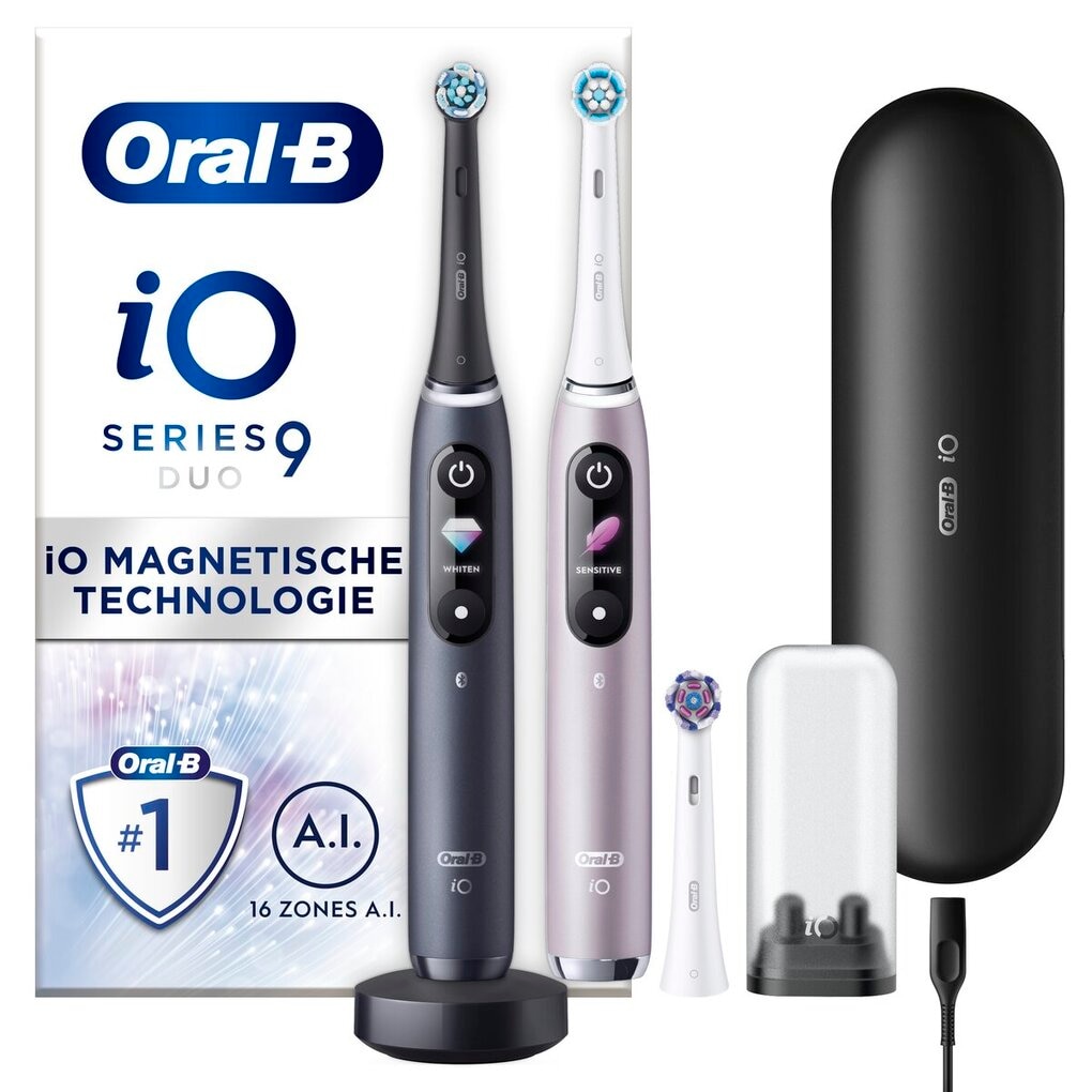 Oral-B Brosses à Dents Électriques Duo iO Series 9