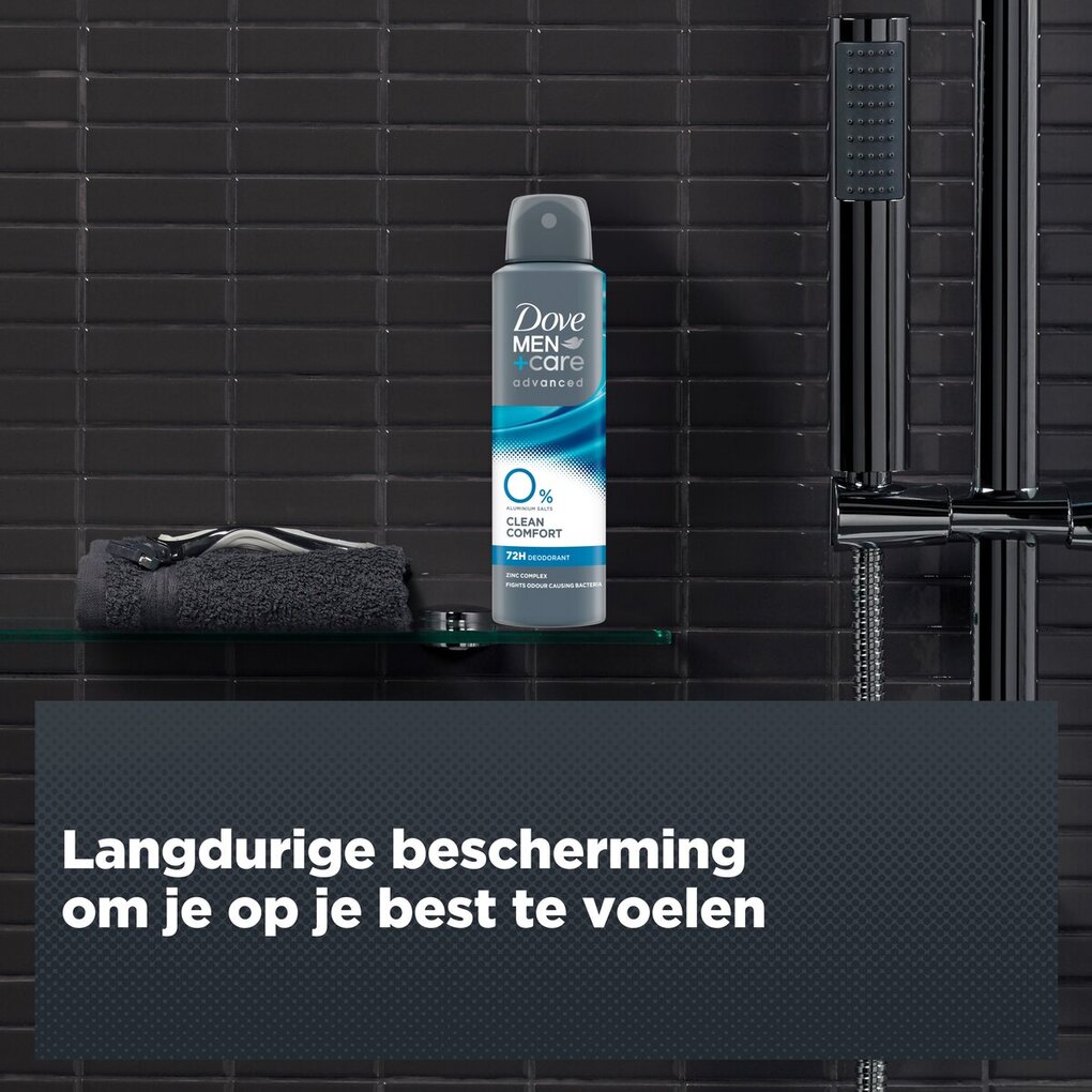 Dove Men+Care Advanced 0% Deospray Clean Comfort