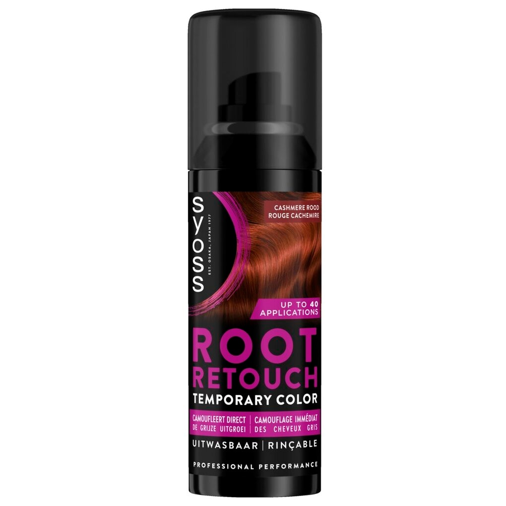 Syoss Root Retouch Cashmere Rood Uitgroeispray