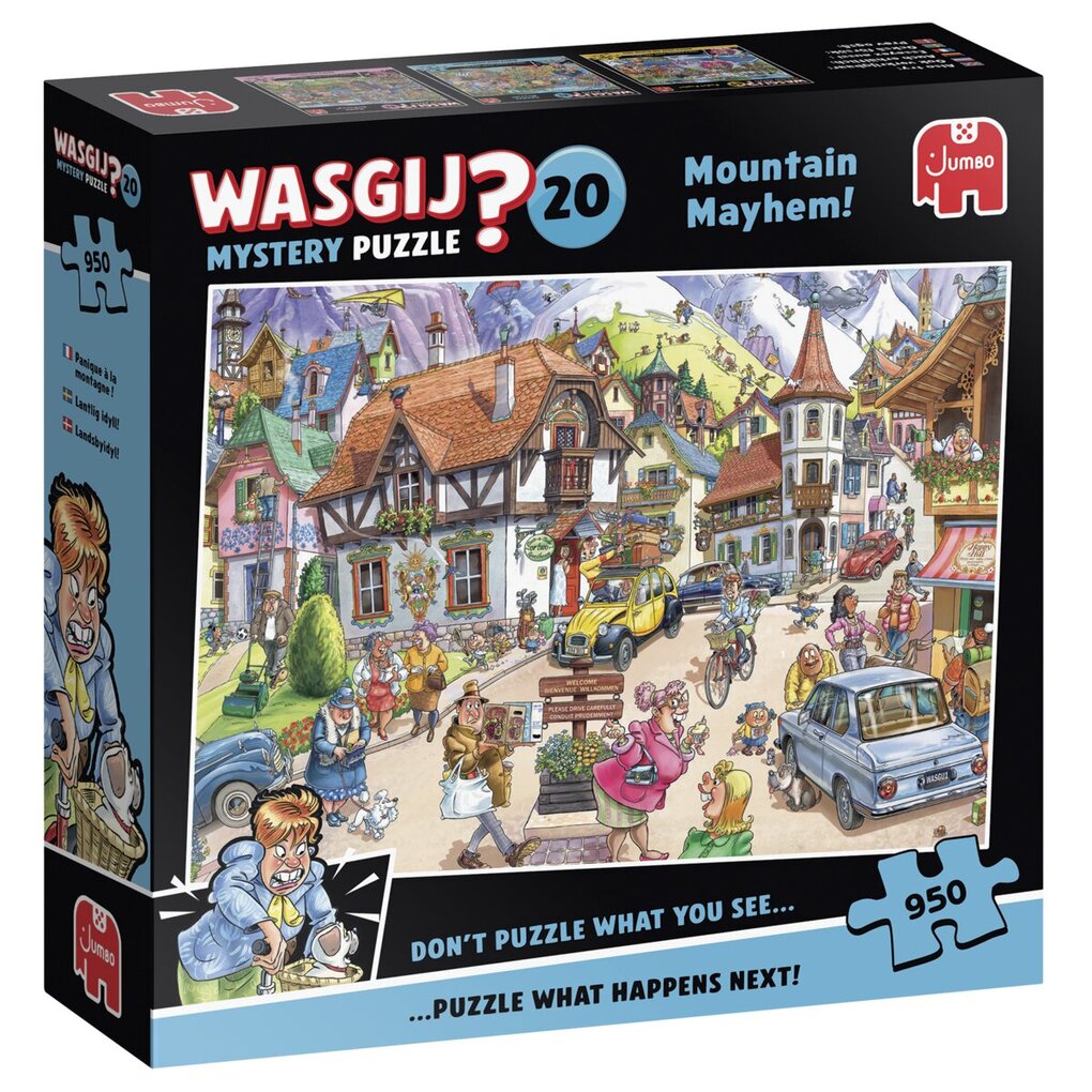 Jumbo Wasgij Mystery Mountain Mayhem! Puzzel Jumbo Wasgij Mystery Mountain Mayhem! Puzzel