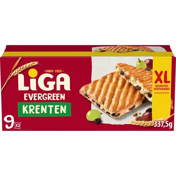 Liga Evergreen Krenten Biscuits