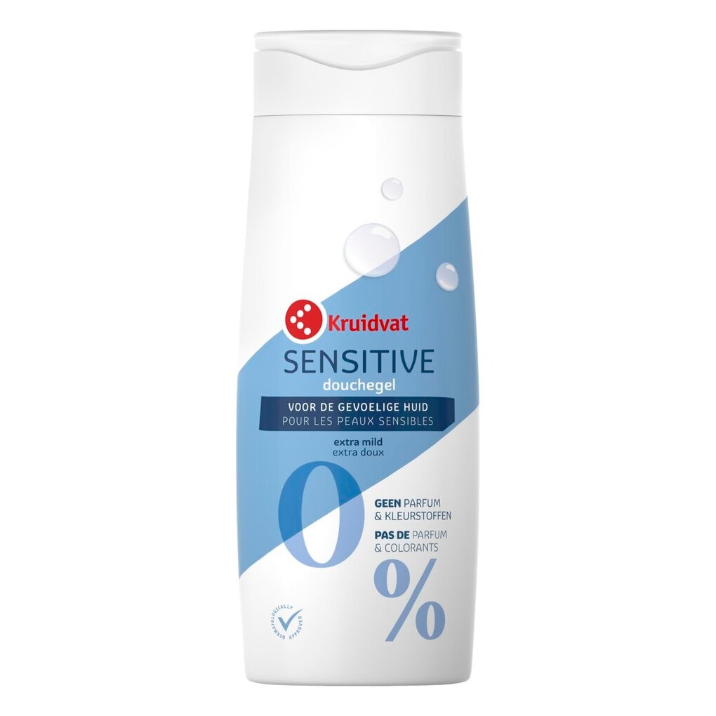 Kruidvat Sensitive 0% Douchegel Kruidvat Sensitive 0% Douchegel