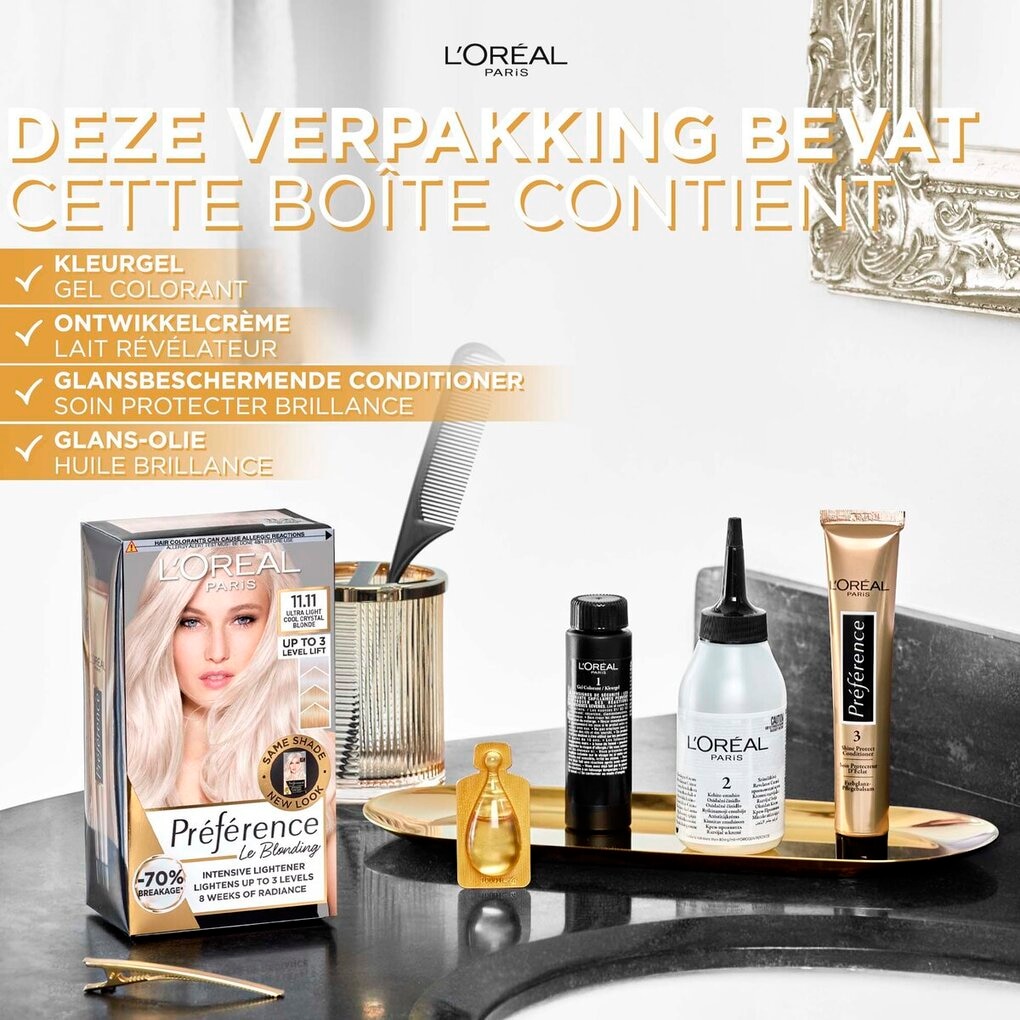L'Oréal Paris Préférence Coloration Le Blonding 11.21 Blond Ultra Clair Perlé Cendré