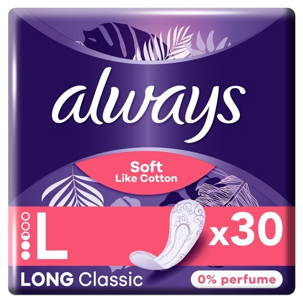 Always Dailies Protège-Slips Large Soft Like Cotton