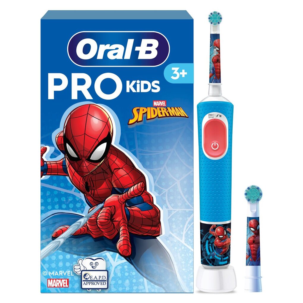 Oral-B Pro Kids Spiderman Elektrische Tandenborstel Oral-B Pro Kids Spiderman Elektrische Tandenborstel