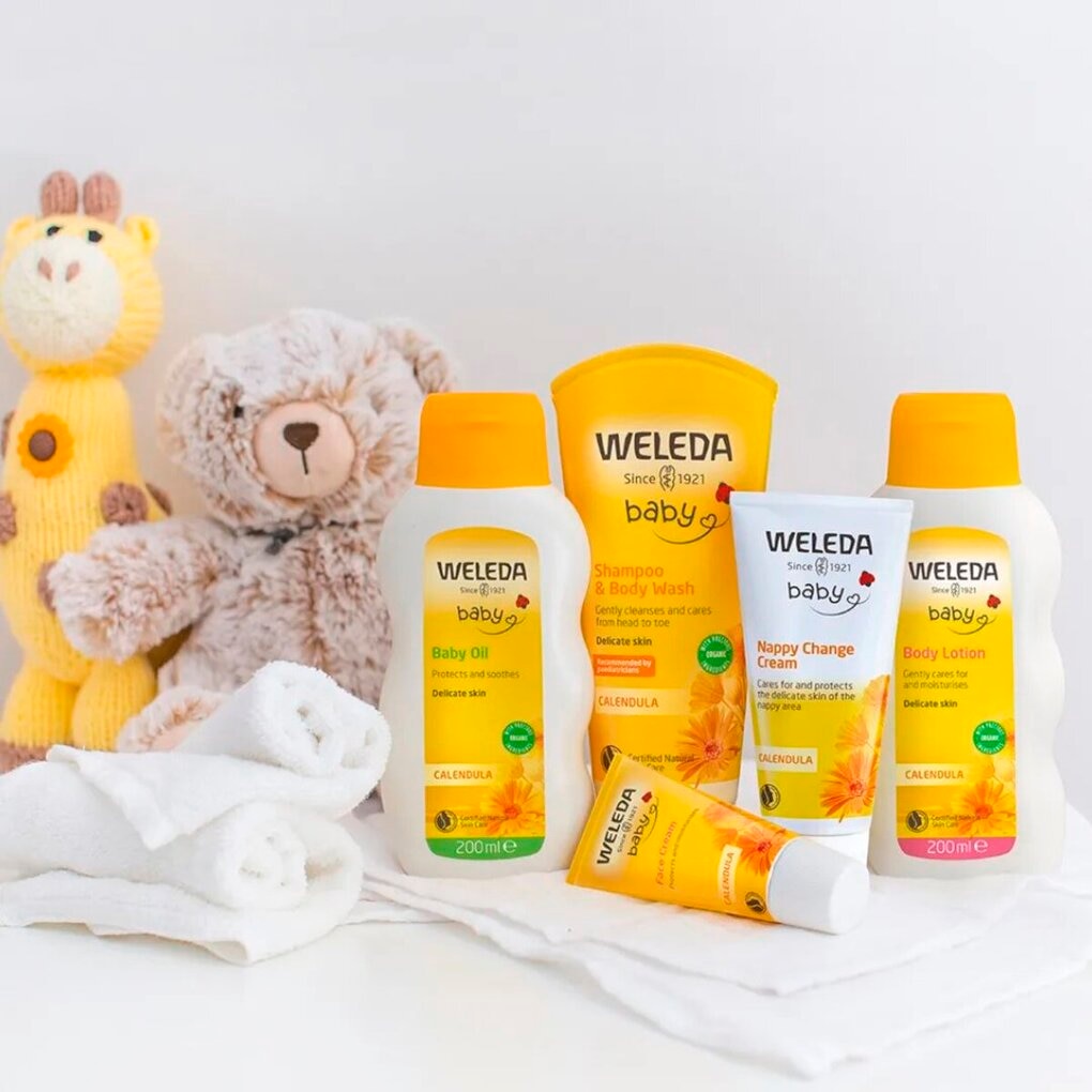 Weleda Baby Calendula Babybillen Reinigingsmelk