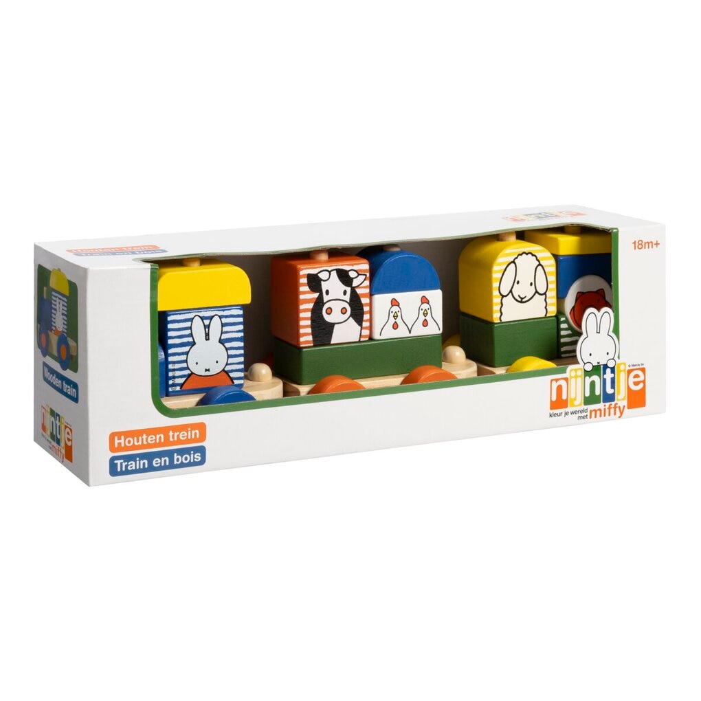 Miffy Train en Bois