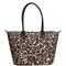 Sac à Provisions en Nylon à Motif Panthère