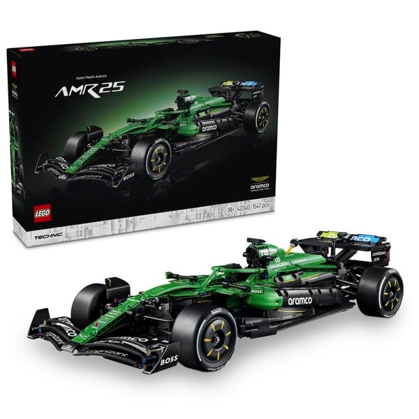 LEGO Technic 42240 Aston Martin Aramco AMR25 F1 Auto