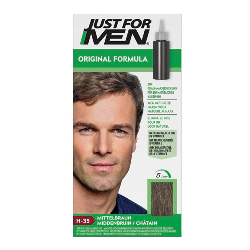 Just For Men Coloration pour Cheveux Original Formula H-35 Châtain