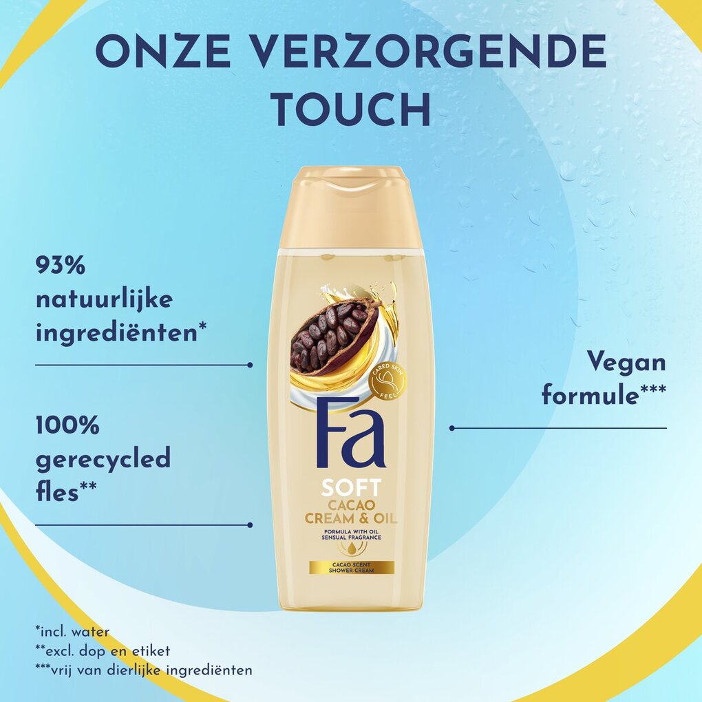 Fa Crème de Douche Cream & Oil Cacao