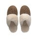 Chaussons Femme en Laine d'Agneau Imprimé Panthère