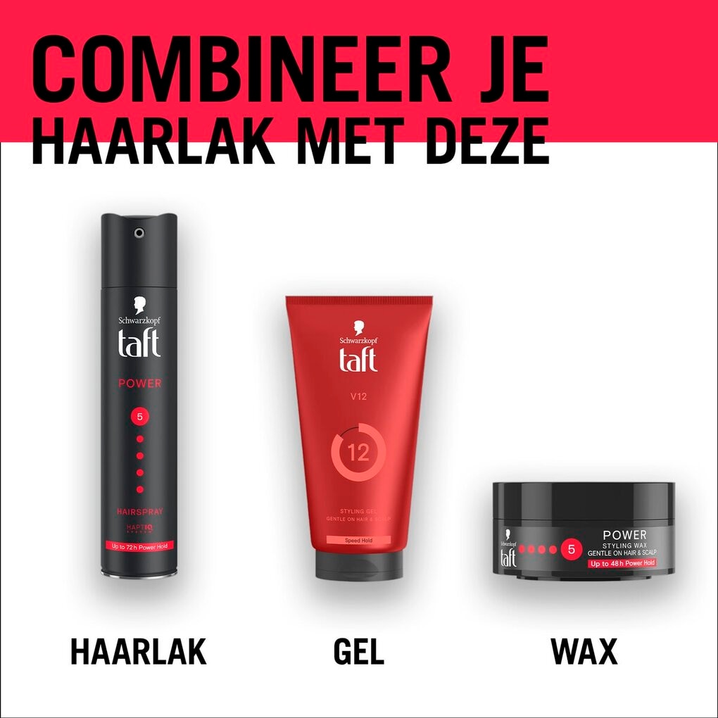 Taft V12 Level 12 Haargel