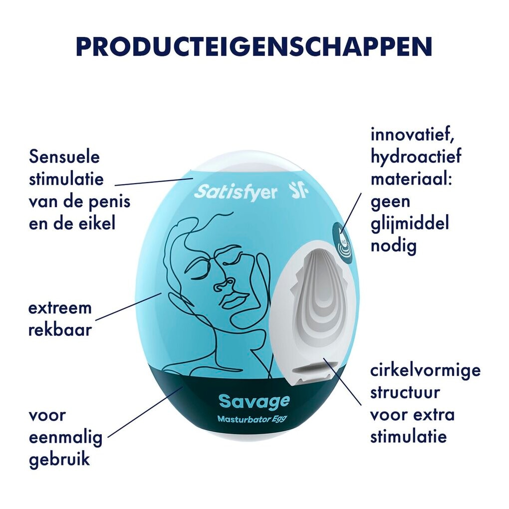 Satisfyer Set Masturbator Eggs