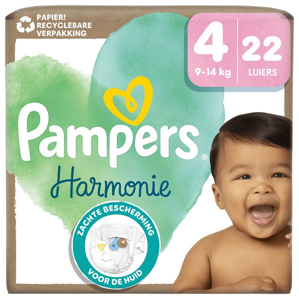 Pampers Harmonie Maat 4 Luiers