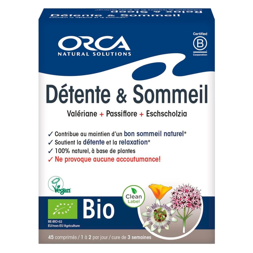 Orca Relax & Sleep Bio Tabletten