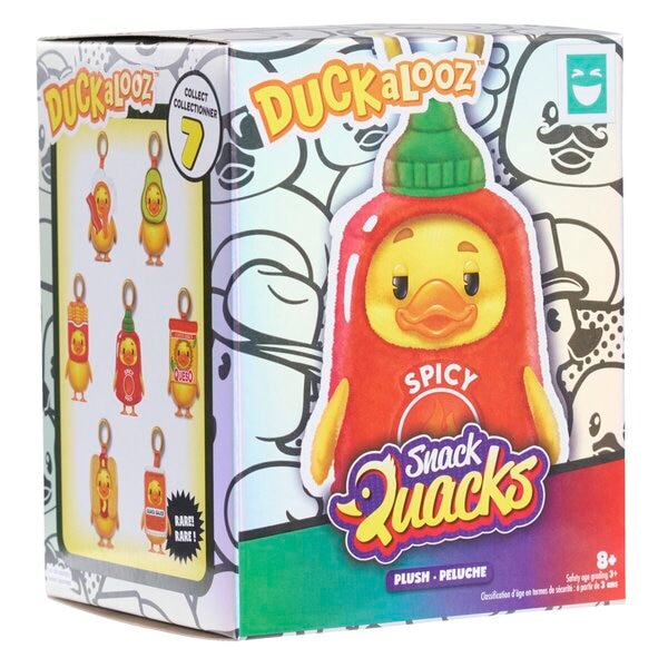 Duck A Looz Plush Hanger Snack Quacks