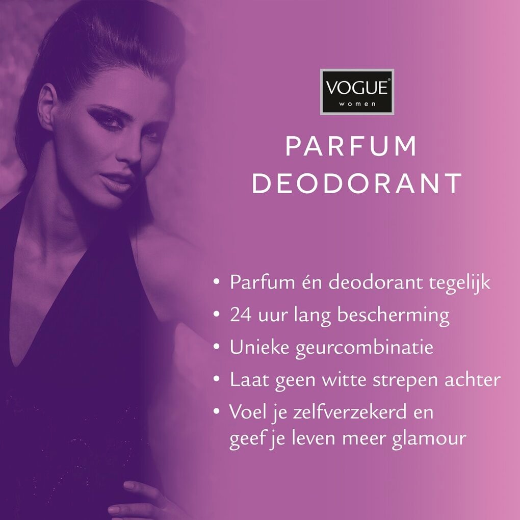 Vogue Dark Rose Perfume Deodorant Spray
