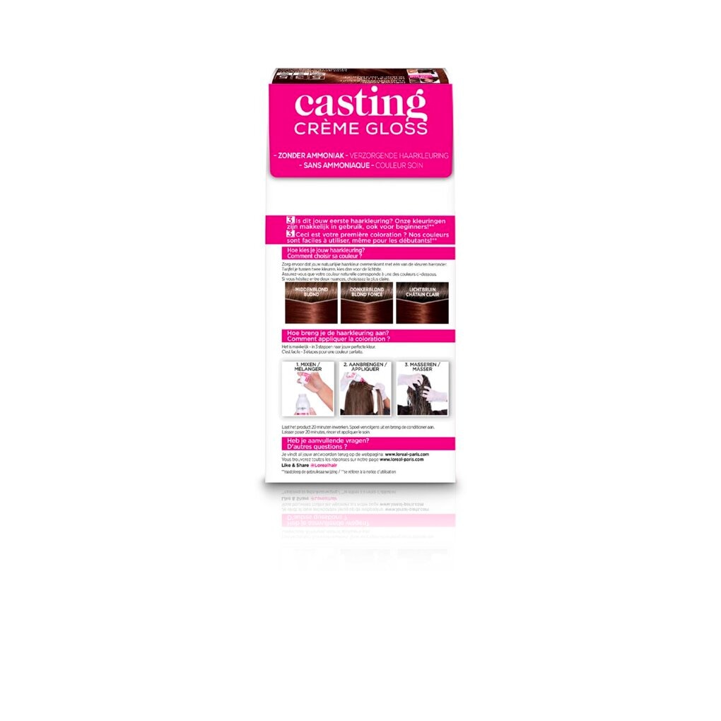 L'Oréal Paris Casting Crème Gloss 535 Chocolat Couleur Soin