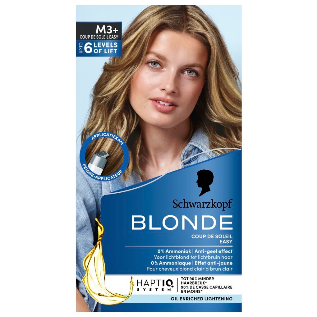 Schwarzkopf Blonde M3+ Easy Highlighter Coloration Schwarzkopf Blonde M3+ Easy Highlighter Coloration