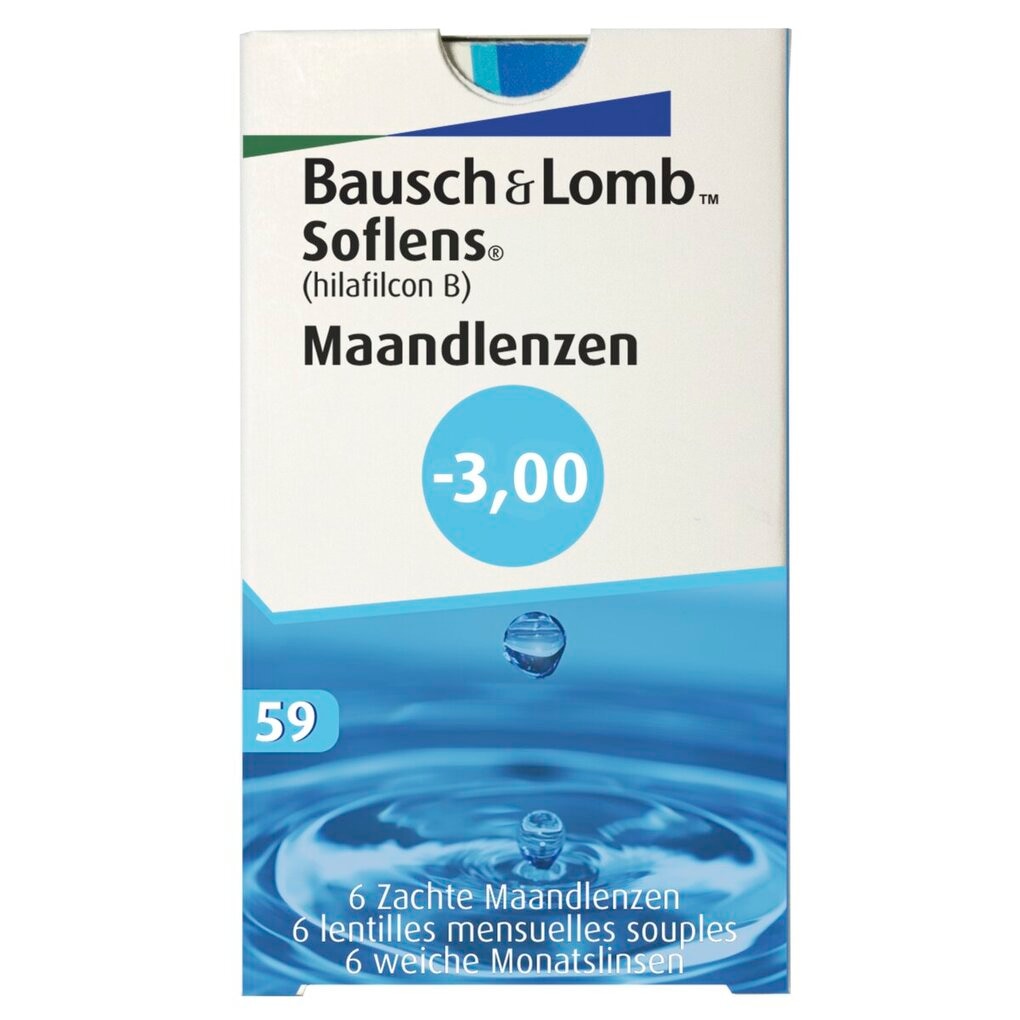Bausch & Lomb -3.00 Maandlenzen