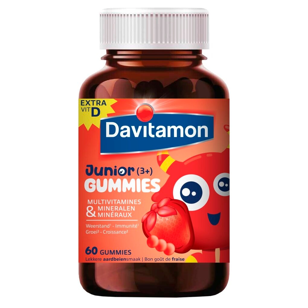 Davitamon Junior Aardbei Gummies