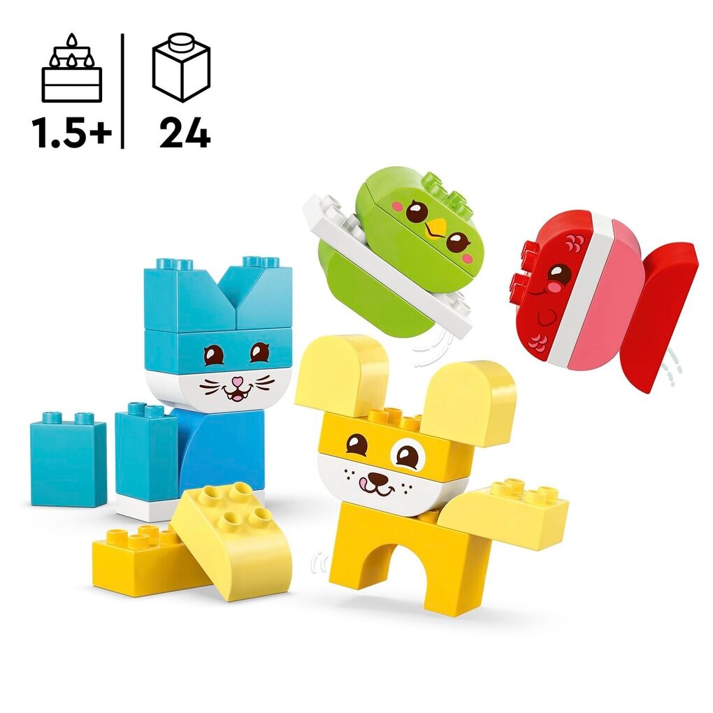 LEGO DUPLO Les Jolis Animaux Créatifs 3-en-1 10477