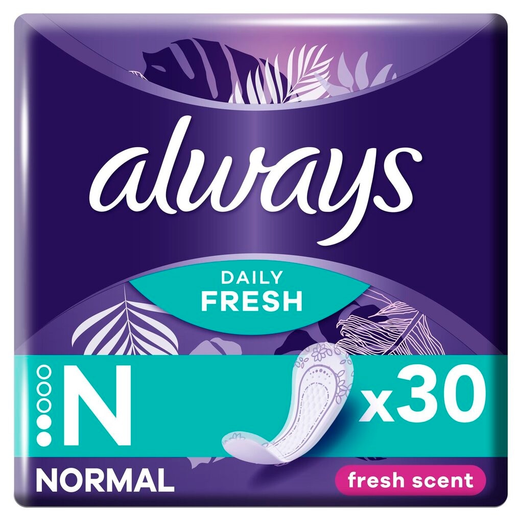 Always Dailies Fresh Normal Inlegkruisjes