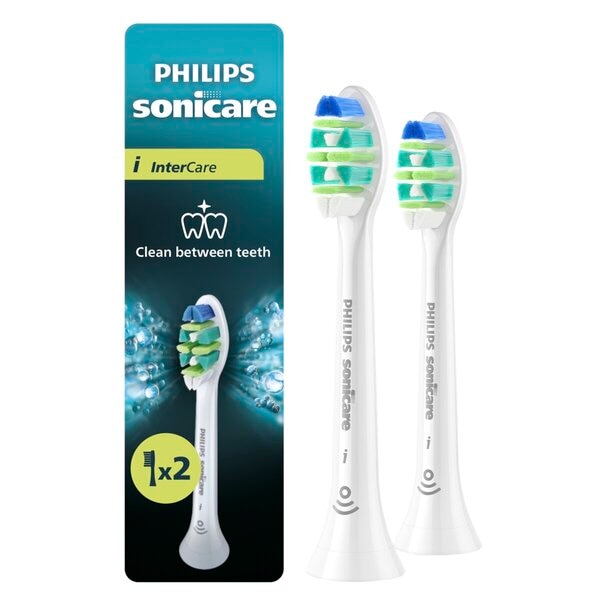 Philips Sonicare Intercare HX9002/87 Opzetborstels wit, 2 stuks