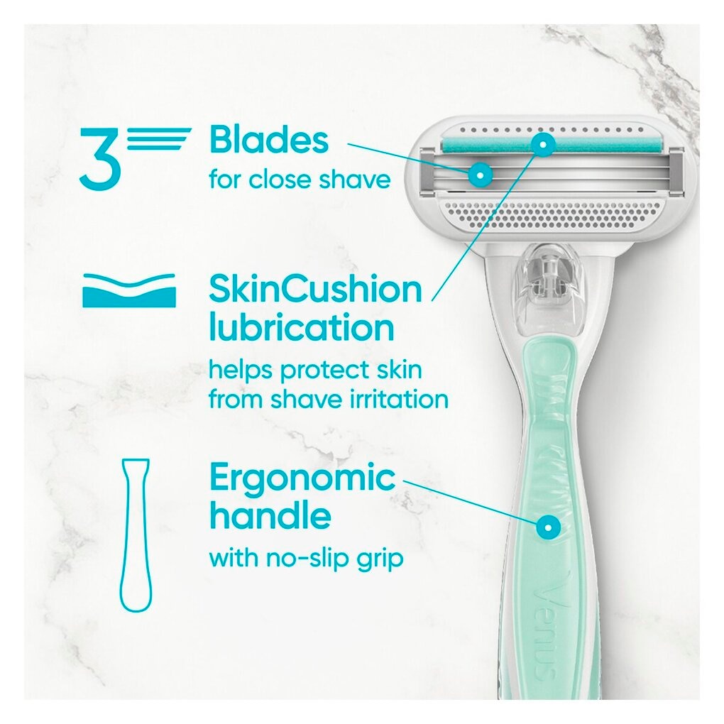 Gillette Venus Smooth Sensitive Scheerapparaat