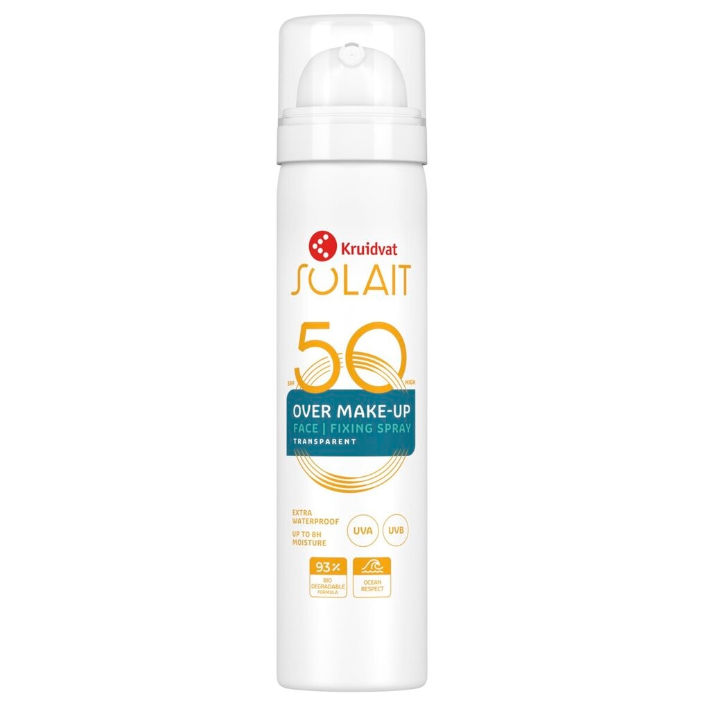 Kruidvat Solait Over Make-Up SPF50 Fixing Spray