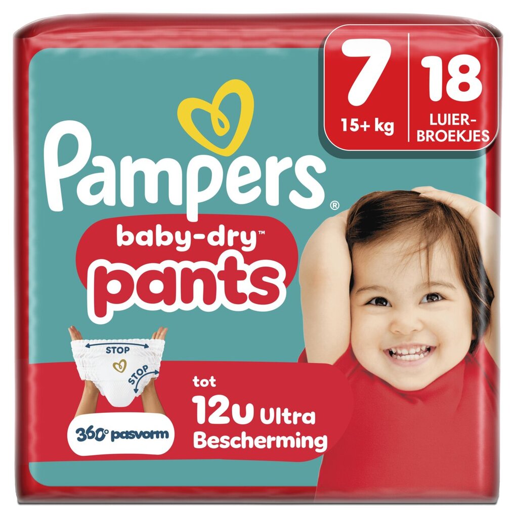 Pampers Baby-Dry Pants Maat 7 Luierbroekjes