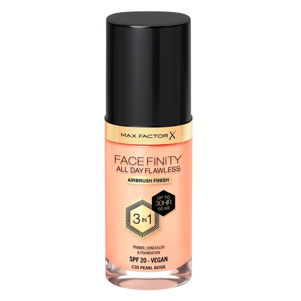 Max Factor Fond de Teint Facefinity All Day Flawless C35 Pearl Beige
