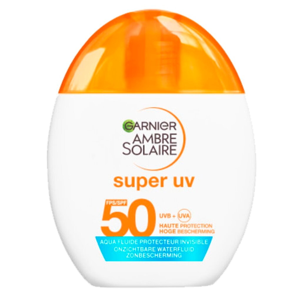 Garnier Ambre Solair Super Uv SPF50 Onzichtbare Waterfluid Zonbescherming