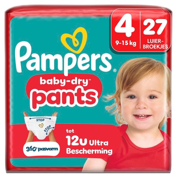 Pampers Couches-Culottes Baby-Dry Taille 4