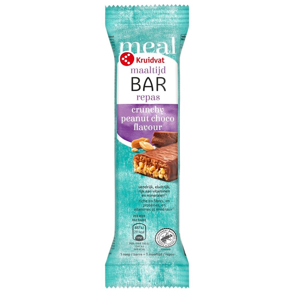 Kruidvat Barre Repas Crunchy Peanut Choco