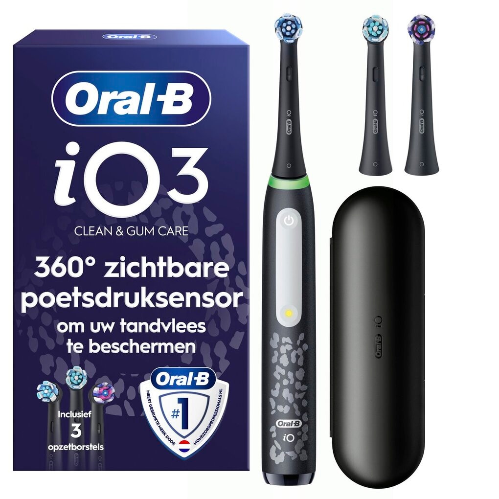 Oral-B Brosse à Dents Électrique iO3 Leopard