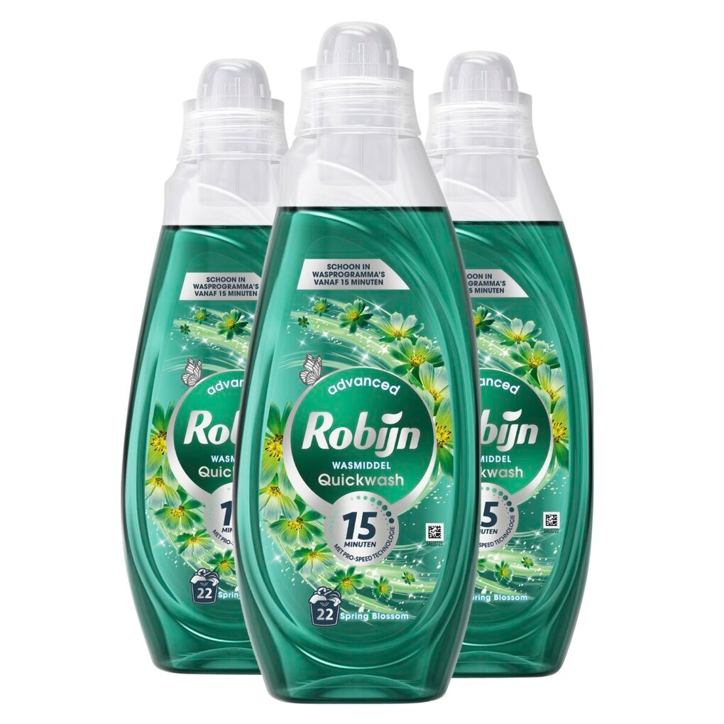 Robijn Advanced Quickwash Spring Blossom Wasmiddel
