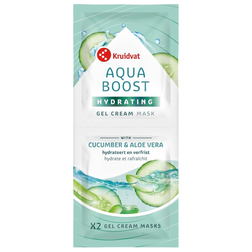 Kruidvat Aqua Boost Hydrating Gel Cream Mask
