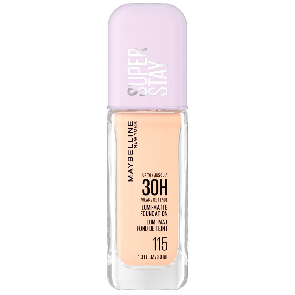 Maybelline New York Fond de Teint Lumi-Mat Superstay 115