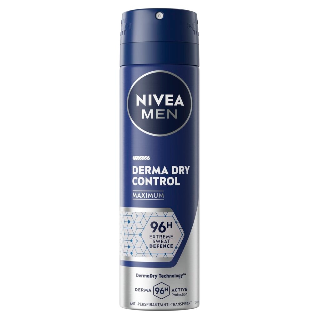 NIVEA Men Derma Dry Control Antitranspirant Spray