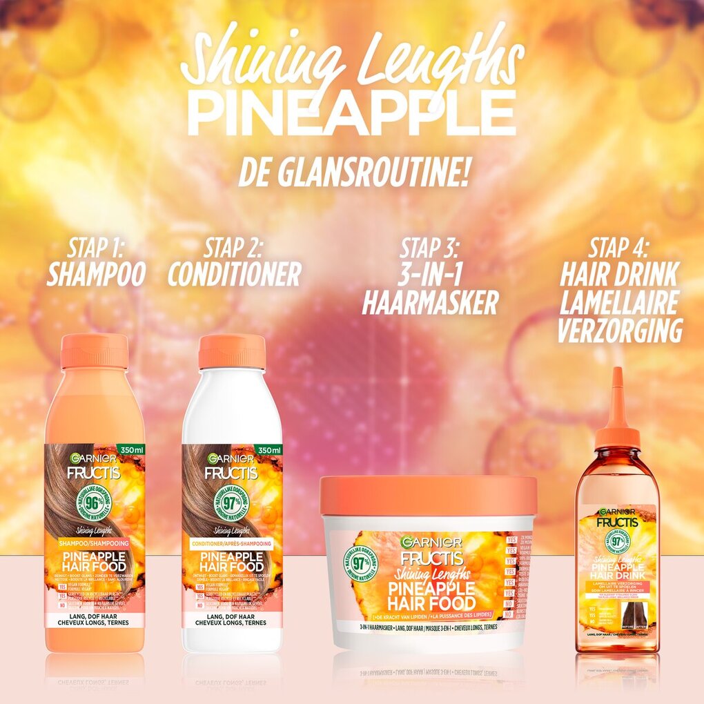 Garnier Fructis Pineapple Hair Food Shampoo