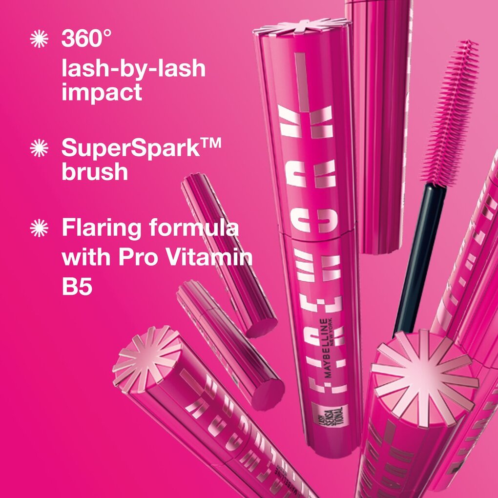 Maybelline New York Lash Sensational Firework Black Waterproof Mascara