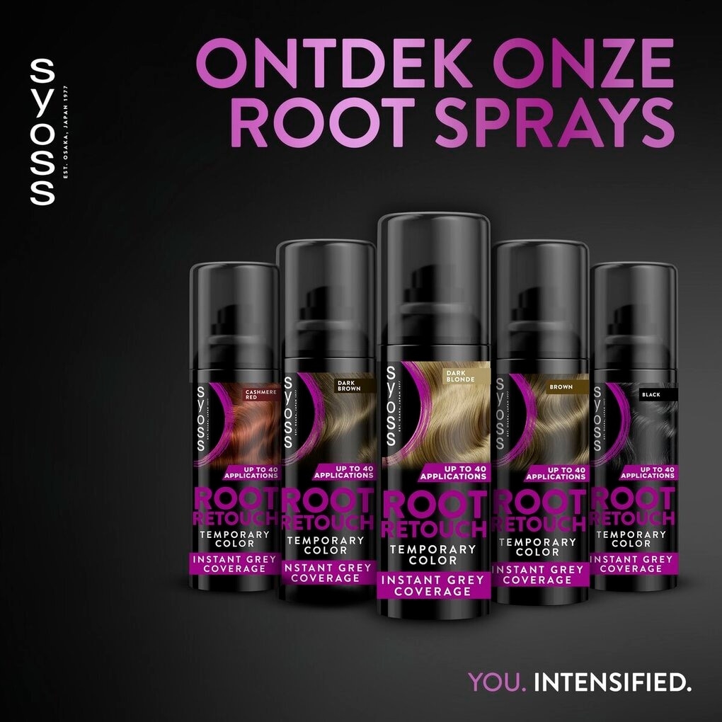 Syoss Spray Racines Blond Moyen