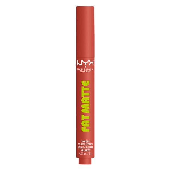 NYX Professional Makeup Fat Matte 04 Rose Robe Smooth Color Lipstick Smooth Color Lipstick