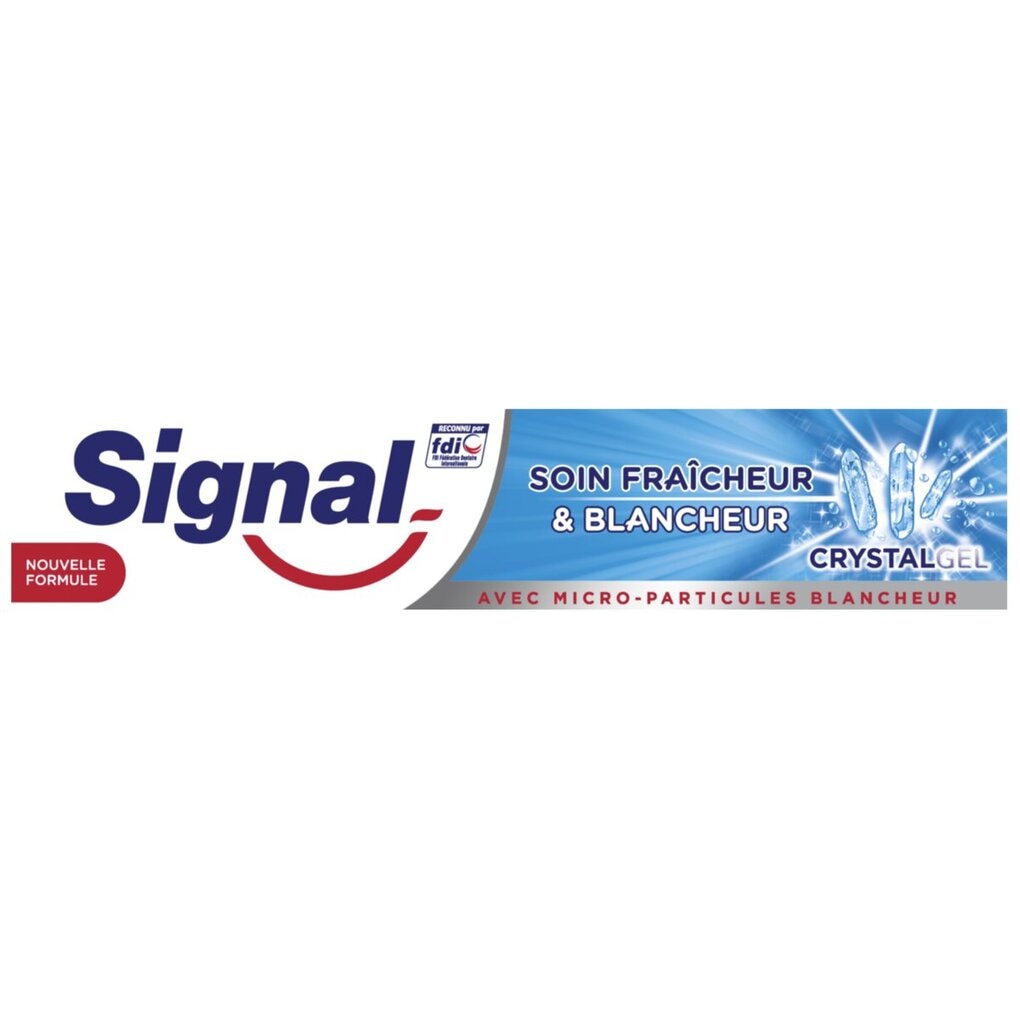 Signal Crystal Gel Fris & Wit Tandpasta