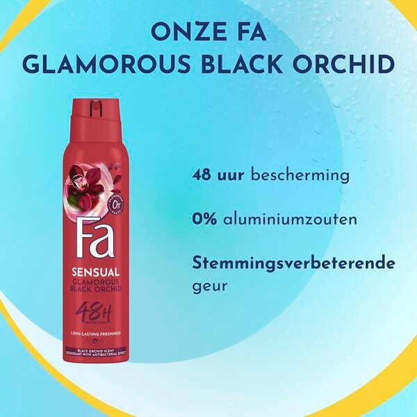 Fa Déodorant Spray Sensual Glamorous Black Orchid