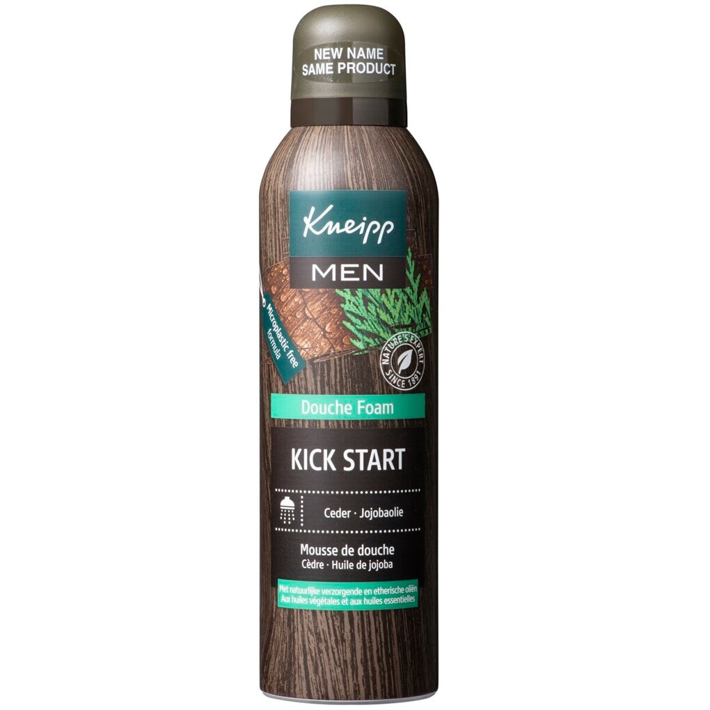 Kneipp Men Cèdre Huile de Jojoba Mousse de Douche