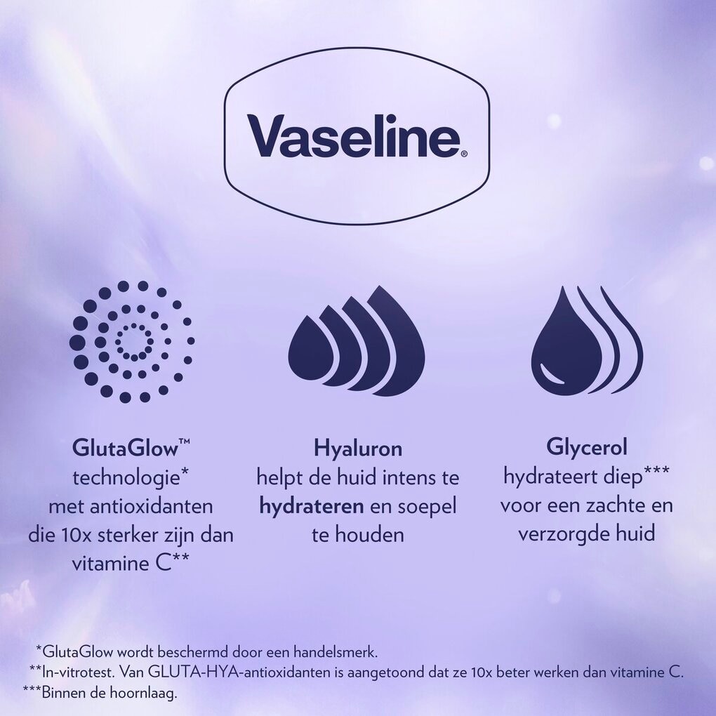 Vaseline Serum Burst Lotion Overnight Radiance Gluta-Hya