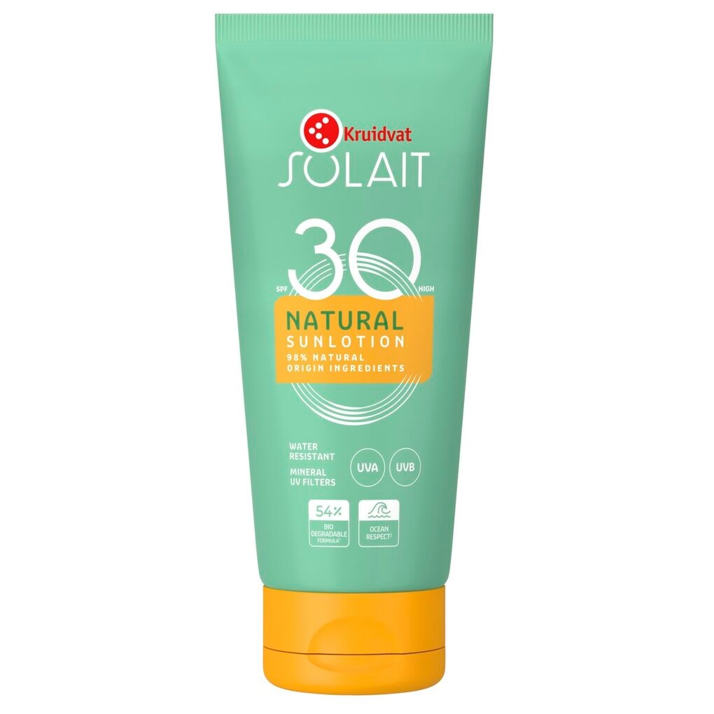 Kruidvat Solait Natural Suncare Sunlotion FPS30